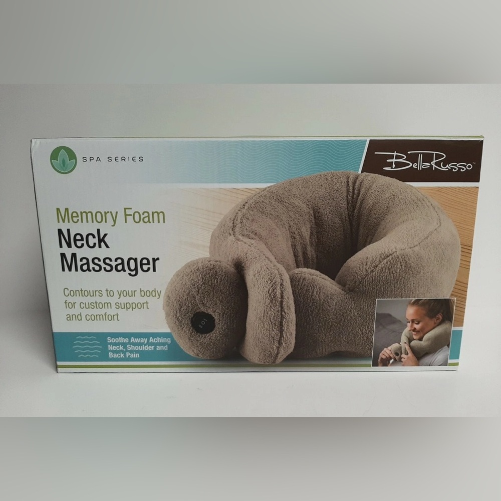 Belle Russo Memory Foam Neck Massager
